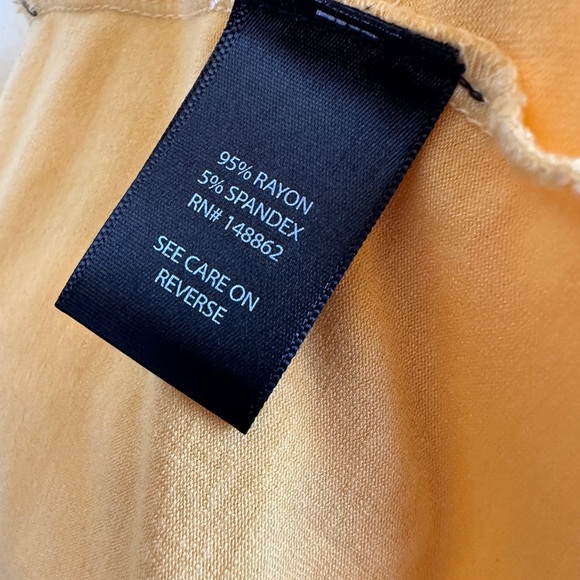 Torrid | Yellow Drape Front Cardigan | Yellow White Ombre Open Front Sweater - Picture 3 of 5